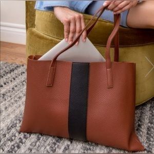 🤎🆕 NWOT Vince Camuto Vegan Leather Tote